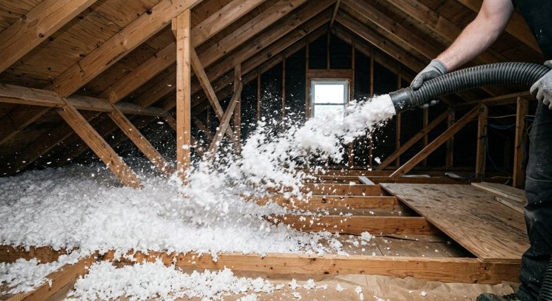 Blown Insulation Installation in Austin, TX