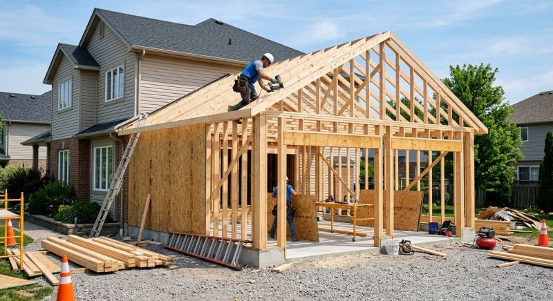 Detached Garage Construction in North Charleston, SC
